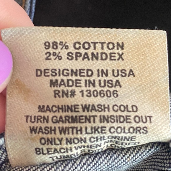 Free People Artisan De Luxe Womens Low Rise Jeans Sz 27 Embroidered Patch Denim - Picture 7 of 10